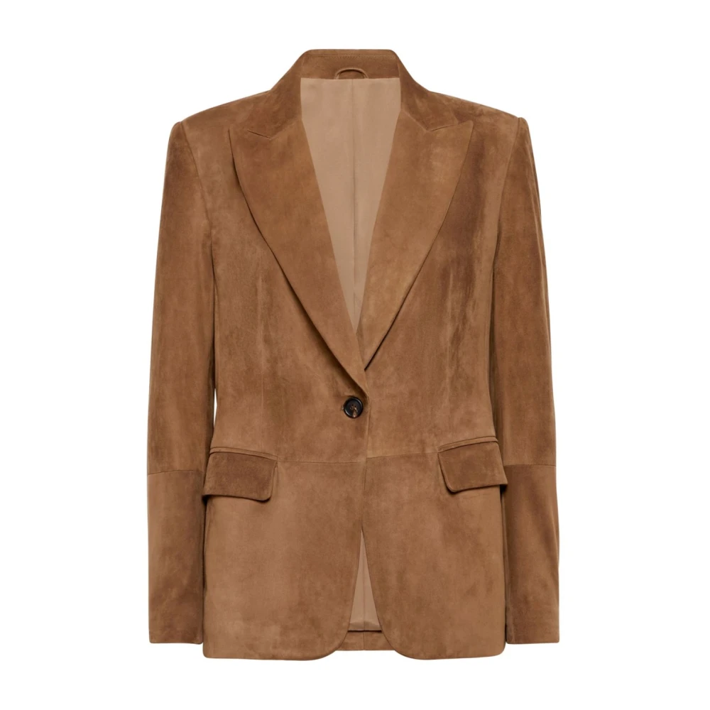 Jackets > Blazers - - Brunello Cucinelli - Modalova