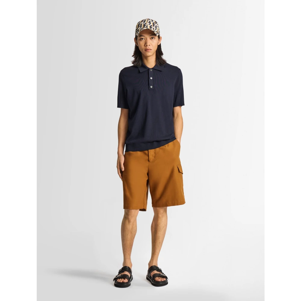Fusalp Henryo Poloshirt MET Korte Mouwen Blue Heren
