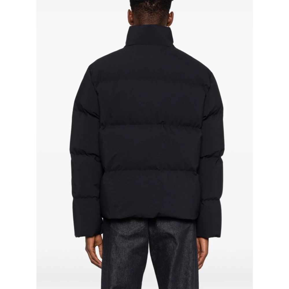 Moncler Blauwe Parka voor Moderne Man Blue Heren