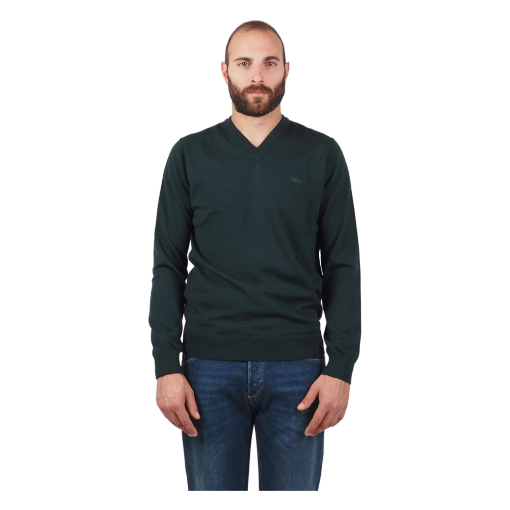 Knitwear > V-neck Knitwear - - Lacoste - Modalova