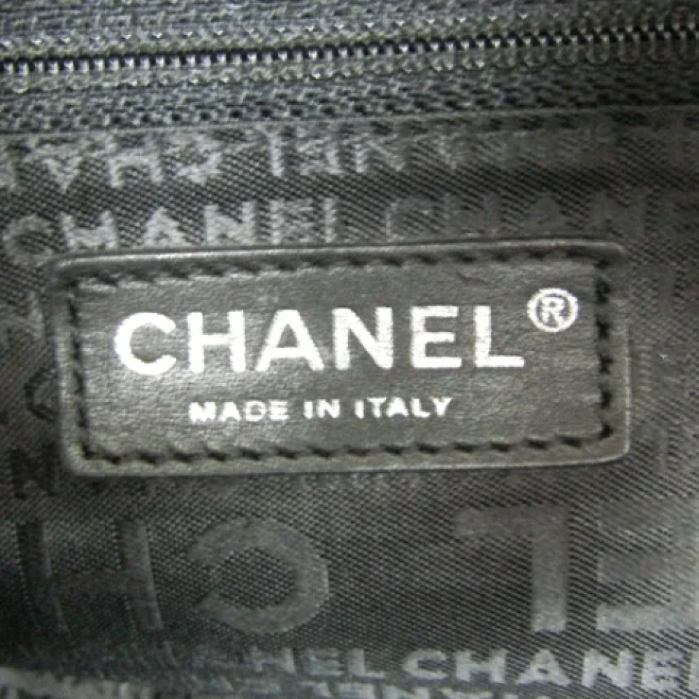Chanel Vintage Pre-owned Fabric chanel-bags Black Dames