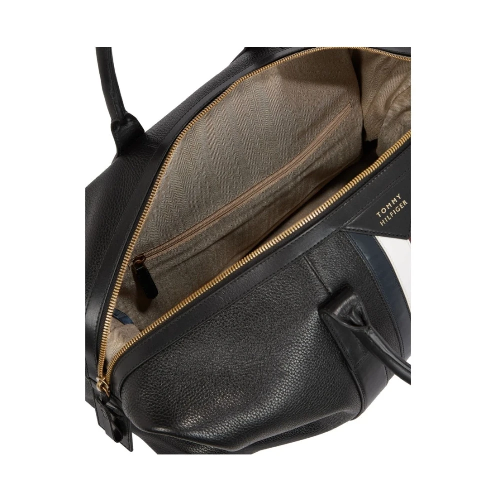 Tommy Hilfiger Zwarte Weekend Duffle Tas Black Heren