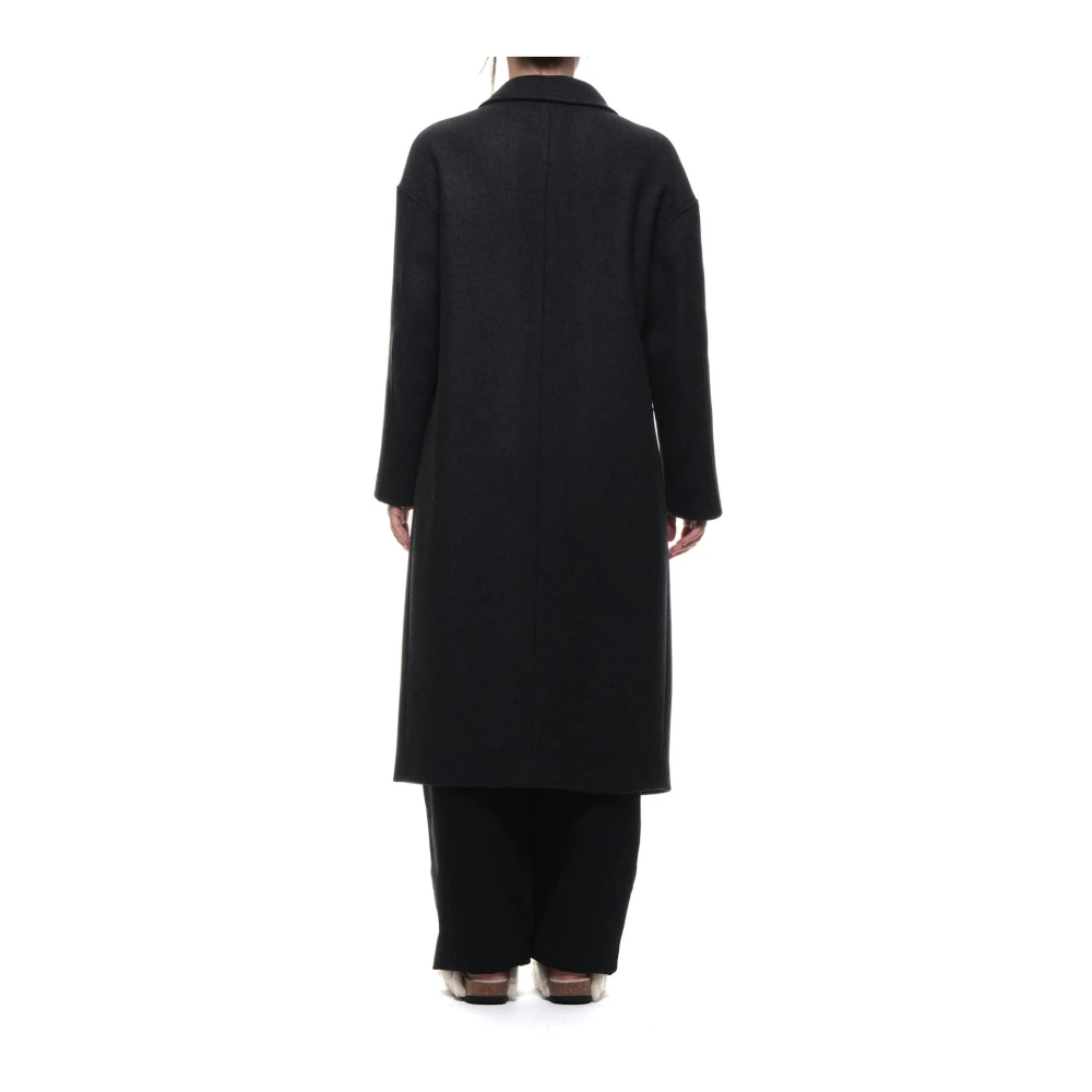 Nine In The Morning Luna Coat met Kette Detail Gray Dames