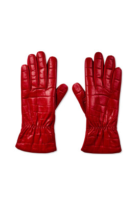 croc-embossed-logo-leather-gloves