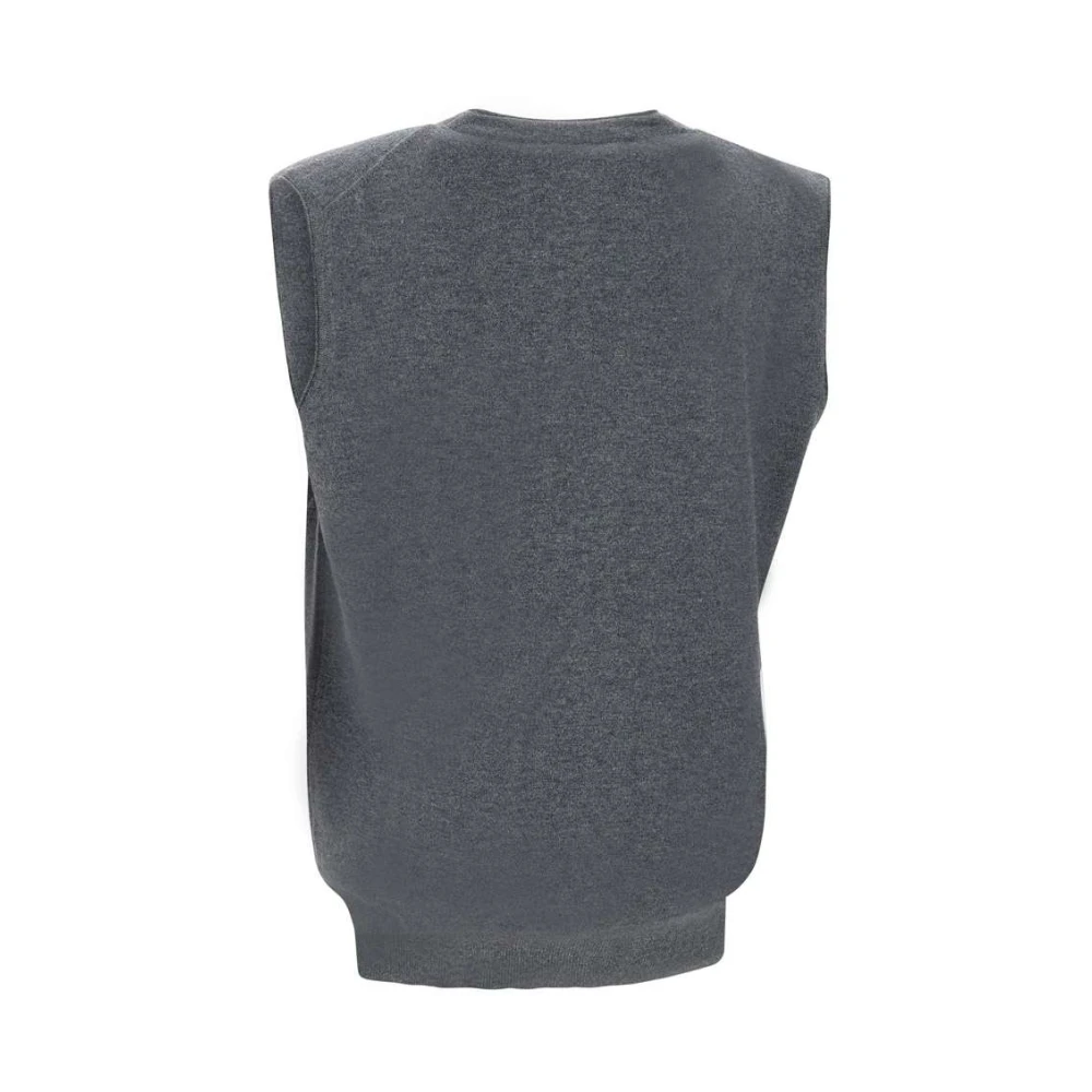 Kangra Heren wollen vest rookgrijs Gray Heren