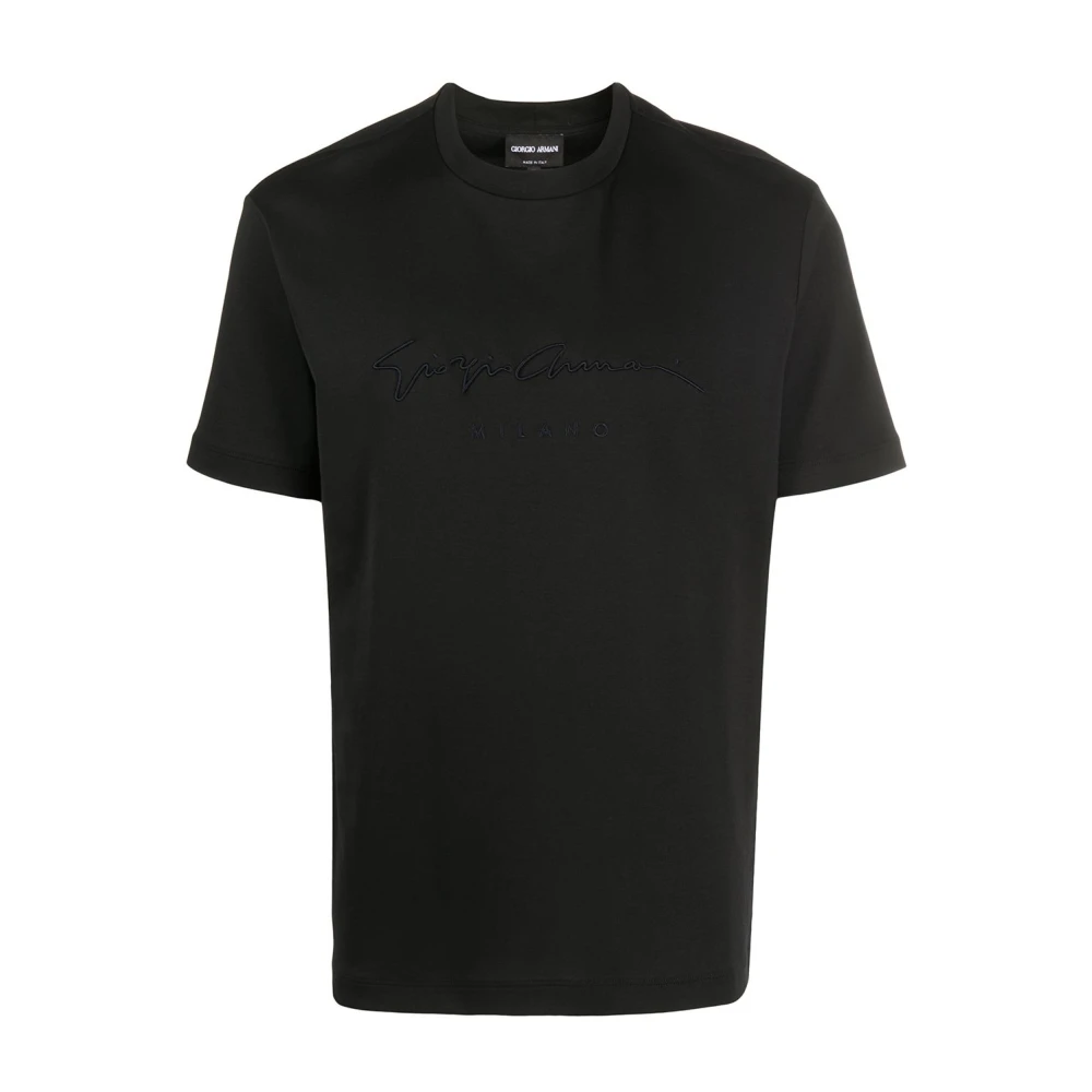 Giorgio Armani Men's Black T-Shirts, Xl, T-Shirt