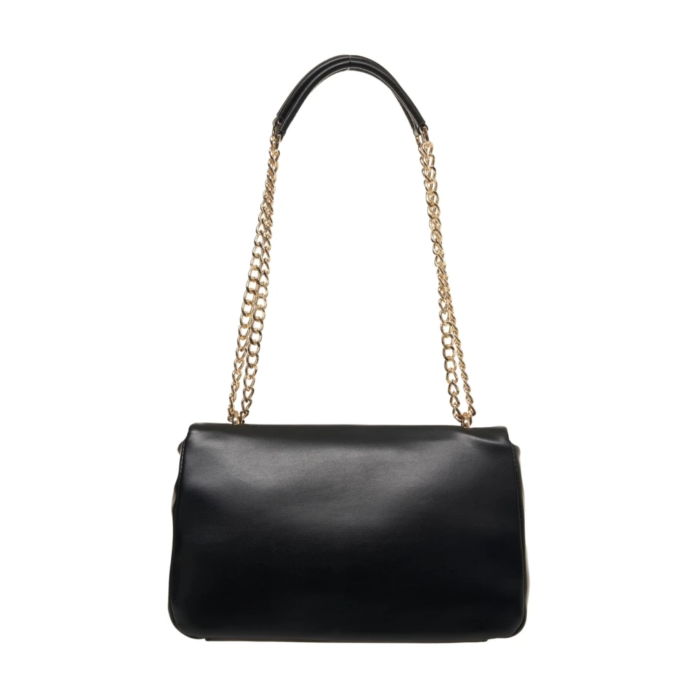 Love Moschino Stijlvolle Zwarte Schoudertas Black Dames