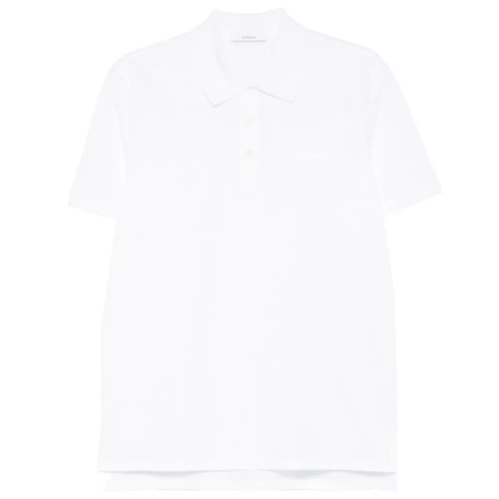 Givenchy Men's White Polo Shirts, Xl, Polo In Cotton With Paris Gros Grain