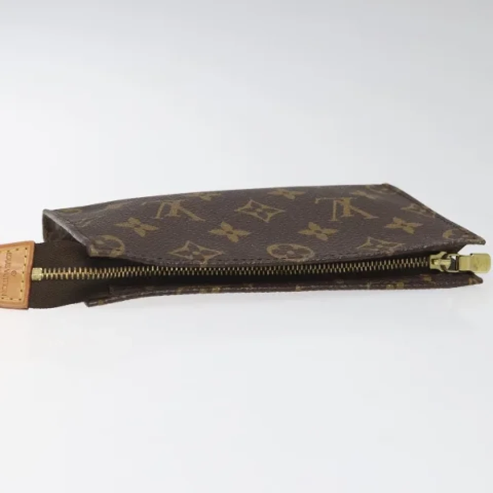 Louis Vuitton Vintage Pre-owned Canvas pouches Brown Dames