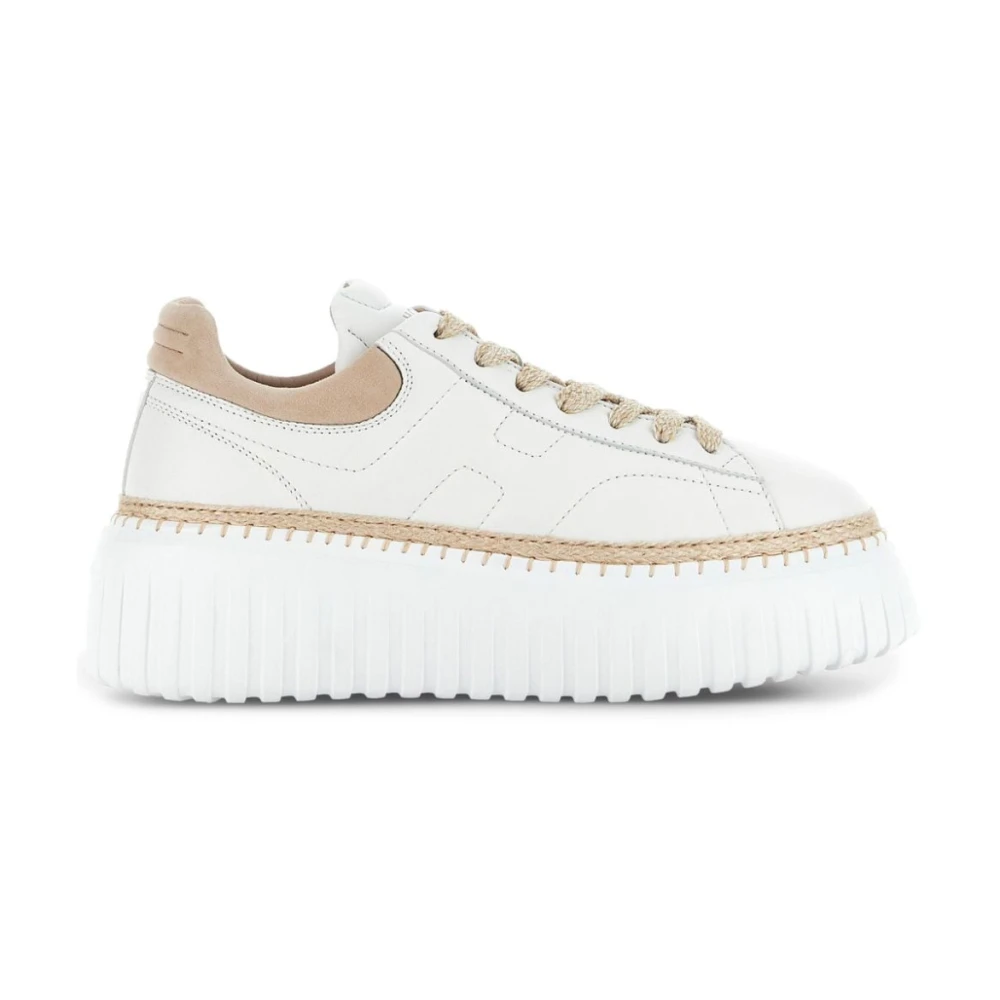 Hogan Sneakers H-Stripes Dames Schoenen Wit