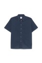 blue-button-up-shirt-short-sleeves