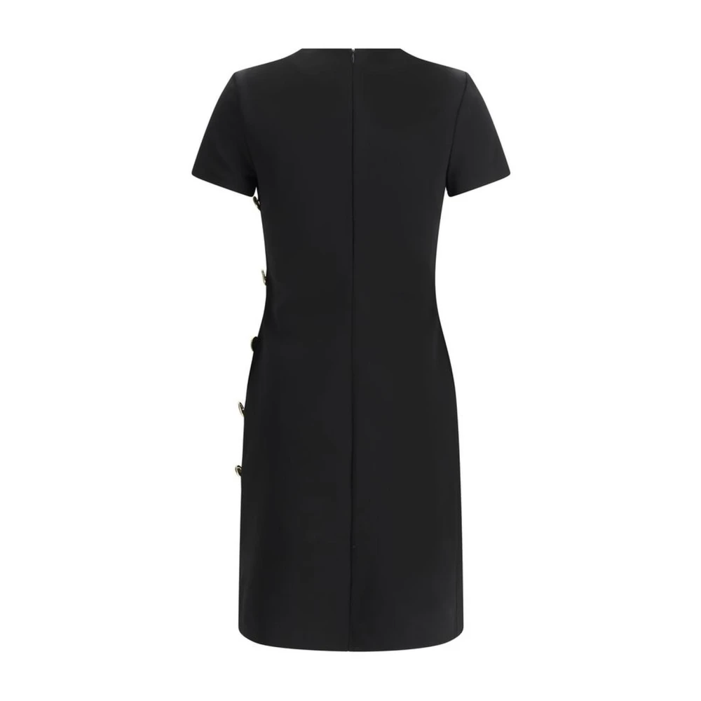 Givenchy V-hals Korte Jurk met Zijsplit Black Dames