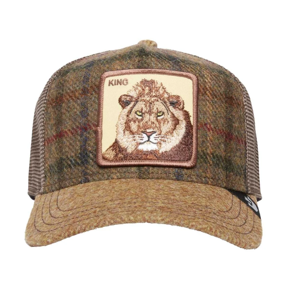 Goorin Bros Maan Leeuw Geborduurde Pet Green Unisex