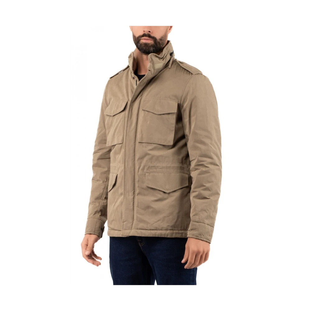 Aspesi Blouson Jacket Brown Heren