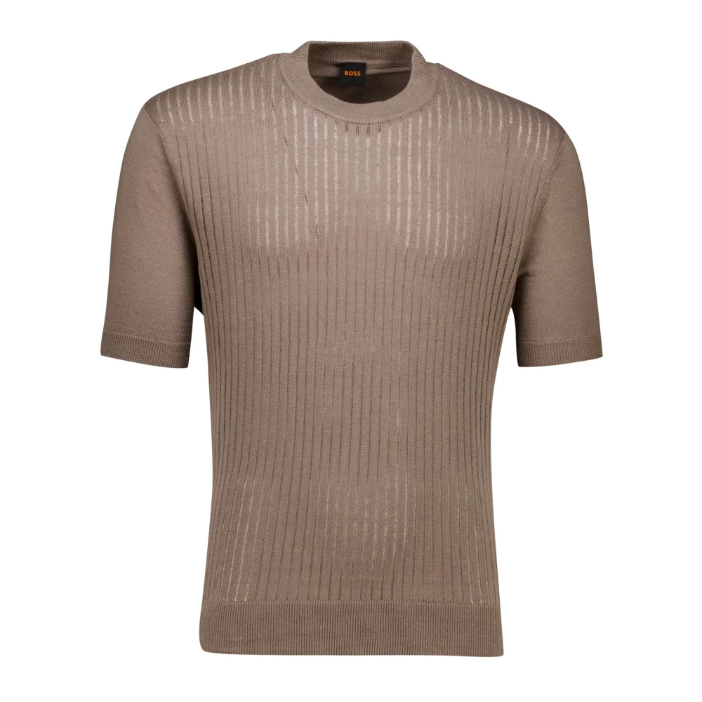 Hugo - Tops > T-Shirts - Brown - Hugo - Modalova