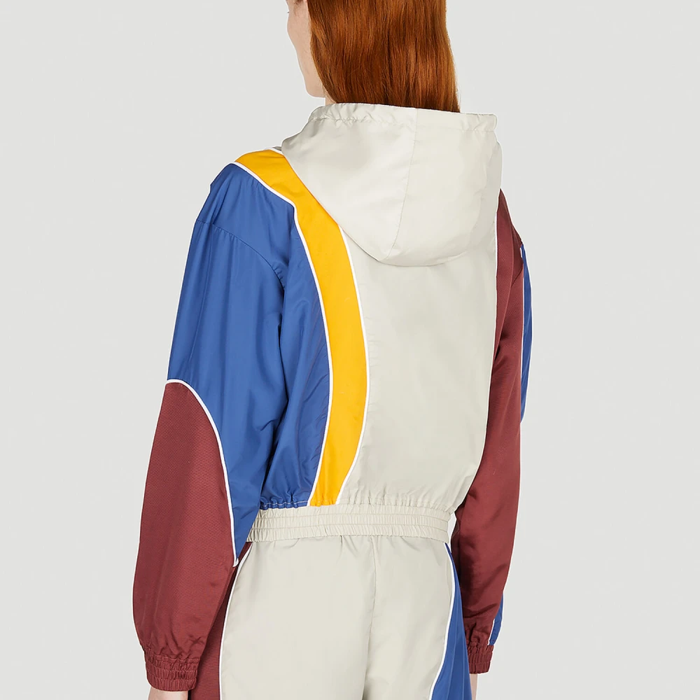 Ahluwalia Idi Hooded Track Jacket Beige Dames