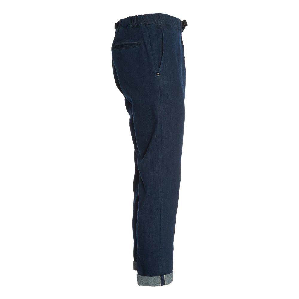 White Sand Blauwe Denim Broek voor Mannen Blue Heren