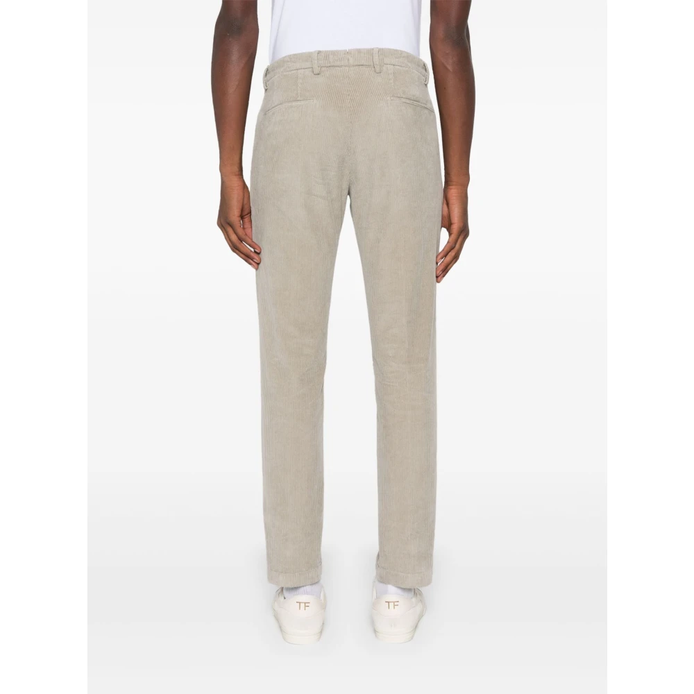 Briglia Beige Corduroy Broek met Zakken Beige Heren