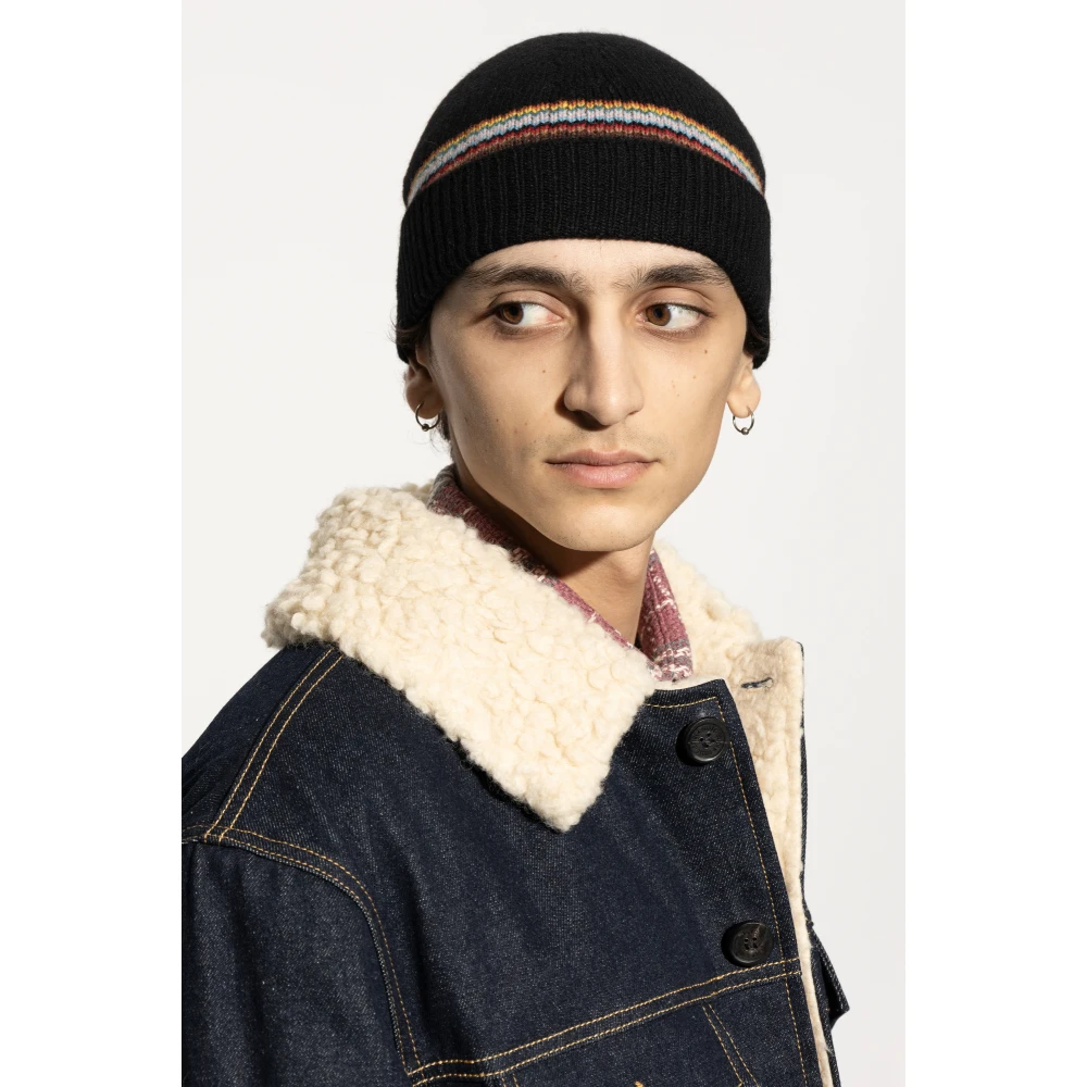 Paul Smith Wollen muts Black Heren