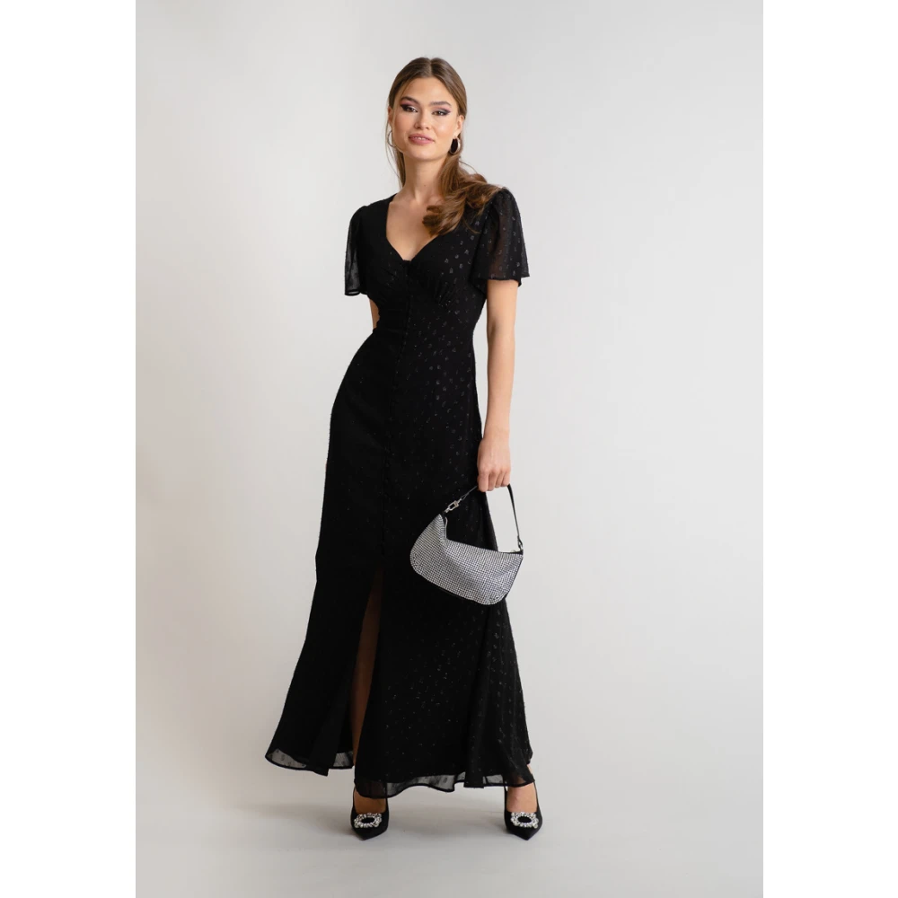 DRY Lake Stijlvolle Zomerjurk Black Dames