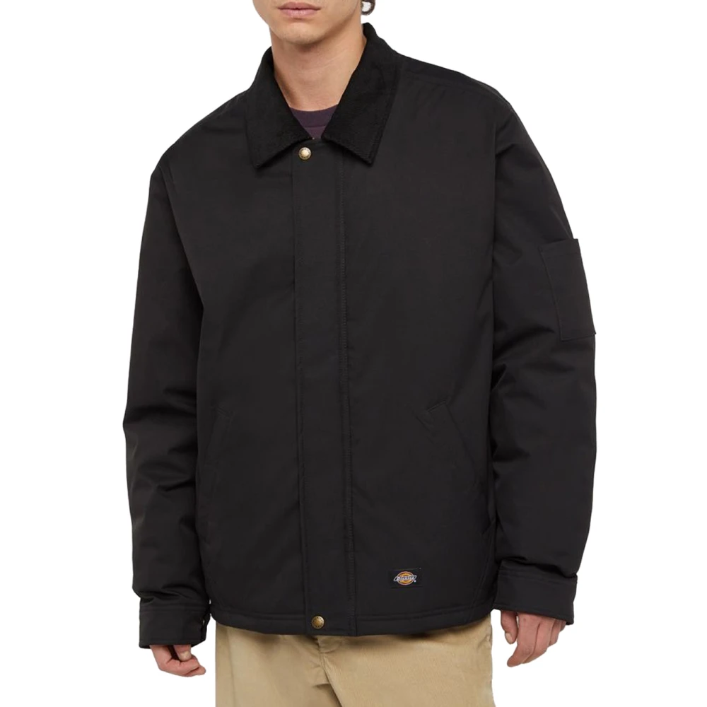 Dickies Zwarte Jassen voor Mannen Black Heren