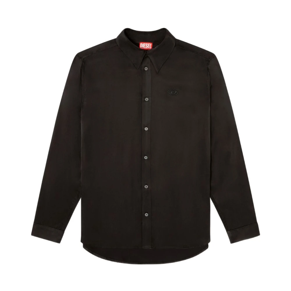 Diesel Uomo Nero - Camicia Nera Stile Casual Elegante - Shirts - L