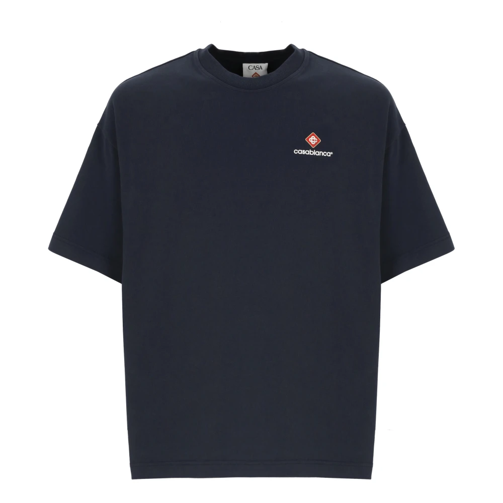 Casablanca T-Shirt - Male - T-Shirts - Blue - M - Tops - Image 3