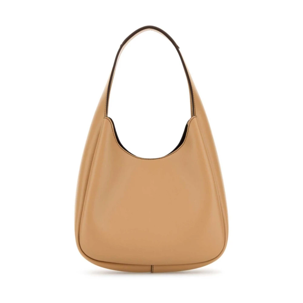Stella Mccartney Beige Logo Print Hobo Tote Bag Beige Dames