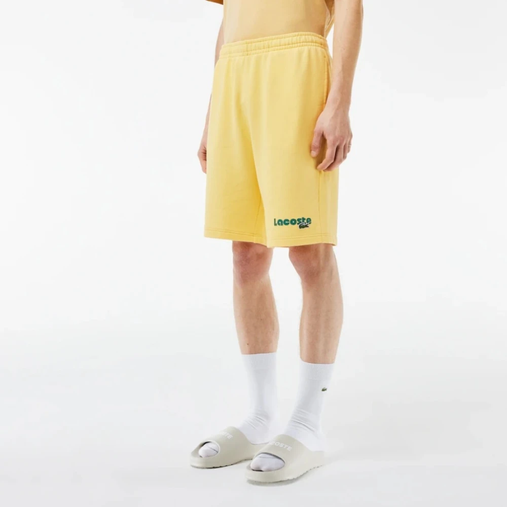 Lacoste Casual Shorts Gh7526 Yellow Heren