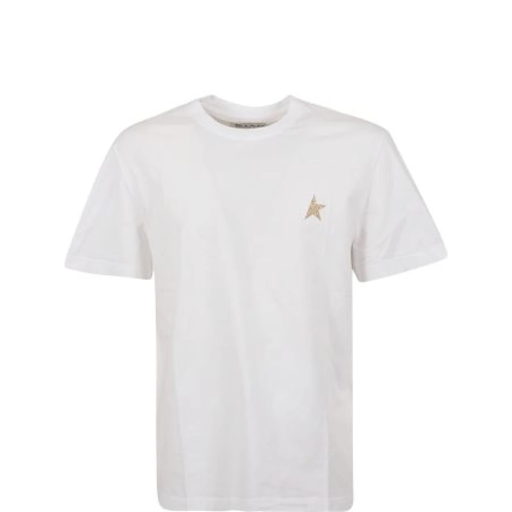 Golden Goose Stijlvolle U. T-shirt voor mannen White Heren