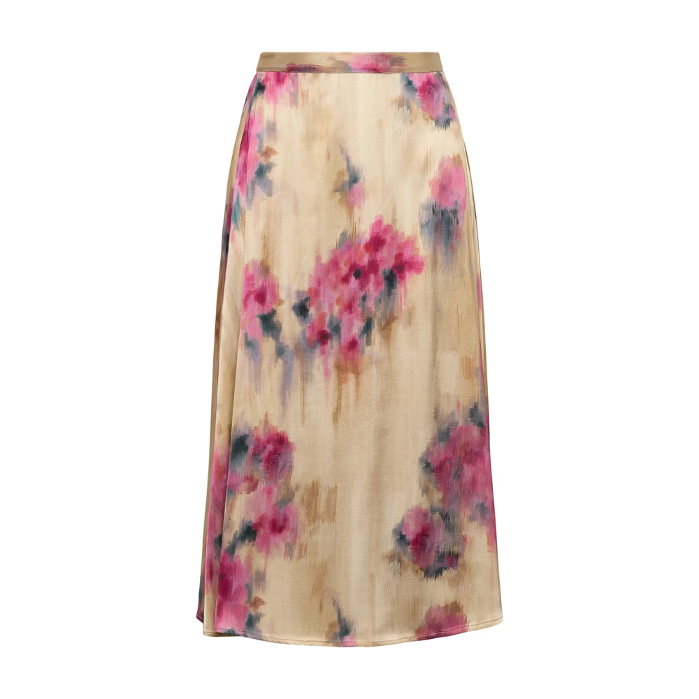 Maliparmi Zijdeachtige Boeket ROK Multicolor Dames