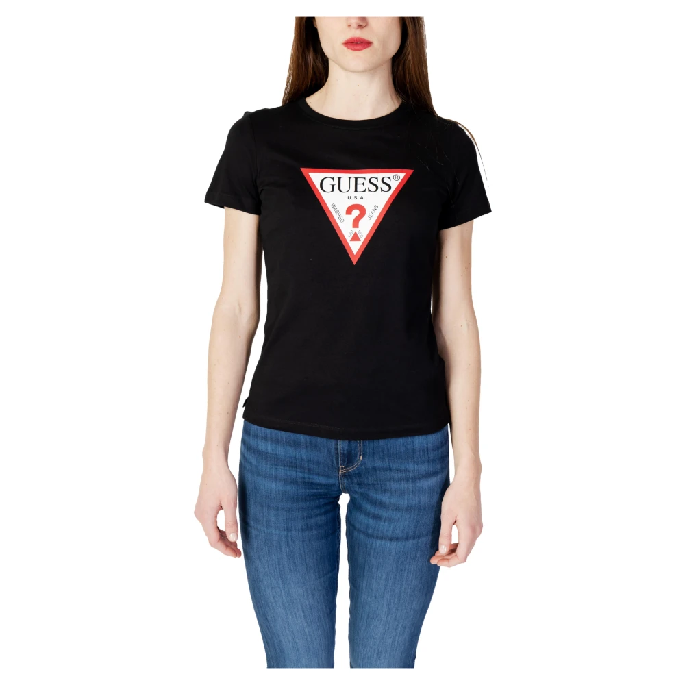 Guess - Tops > T-Shirts - Black - Guess - Modalova