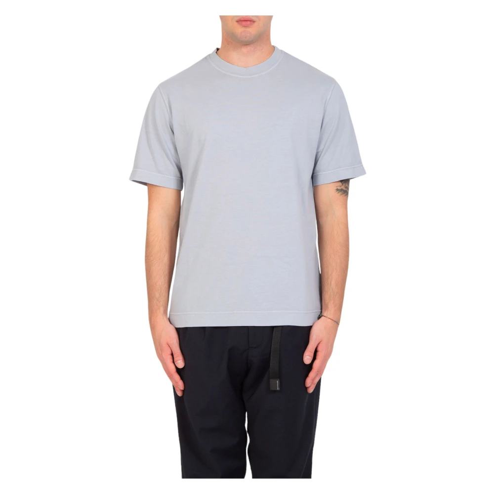 Circolo 1901 Geverfde Jersey Tee in Fresia Purple Heren
