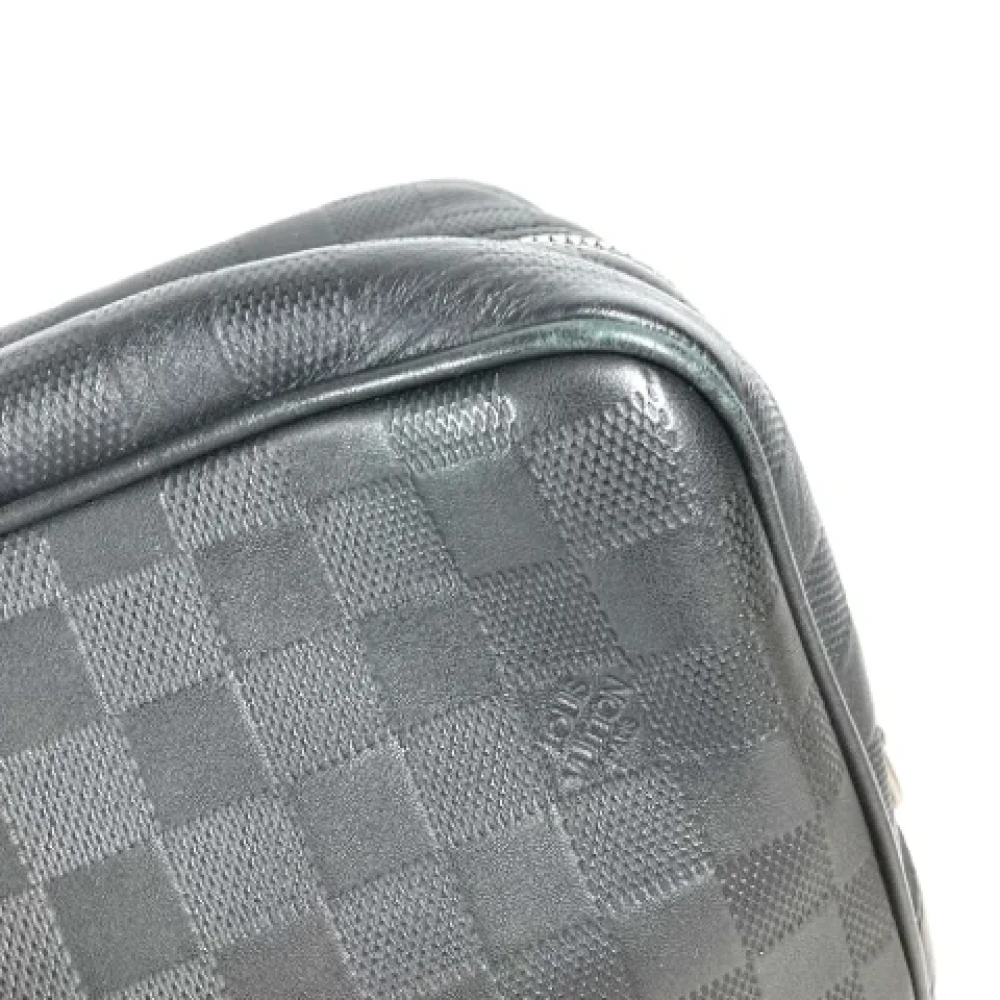 Louis Vuitton Vintage Pre-owned Fabric louis-vuitton-bags Black Heren