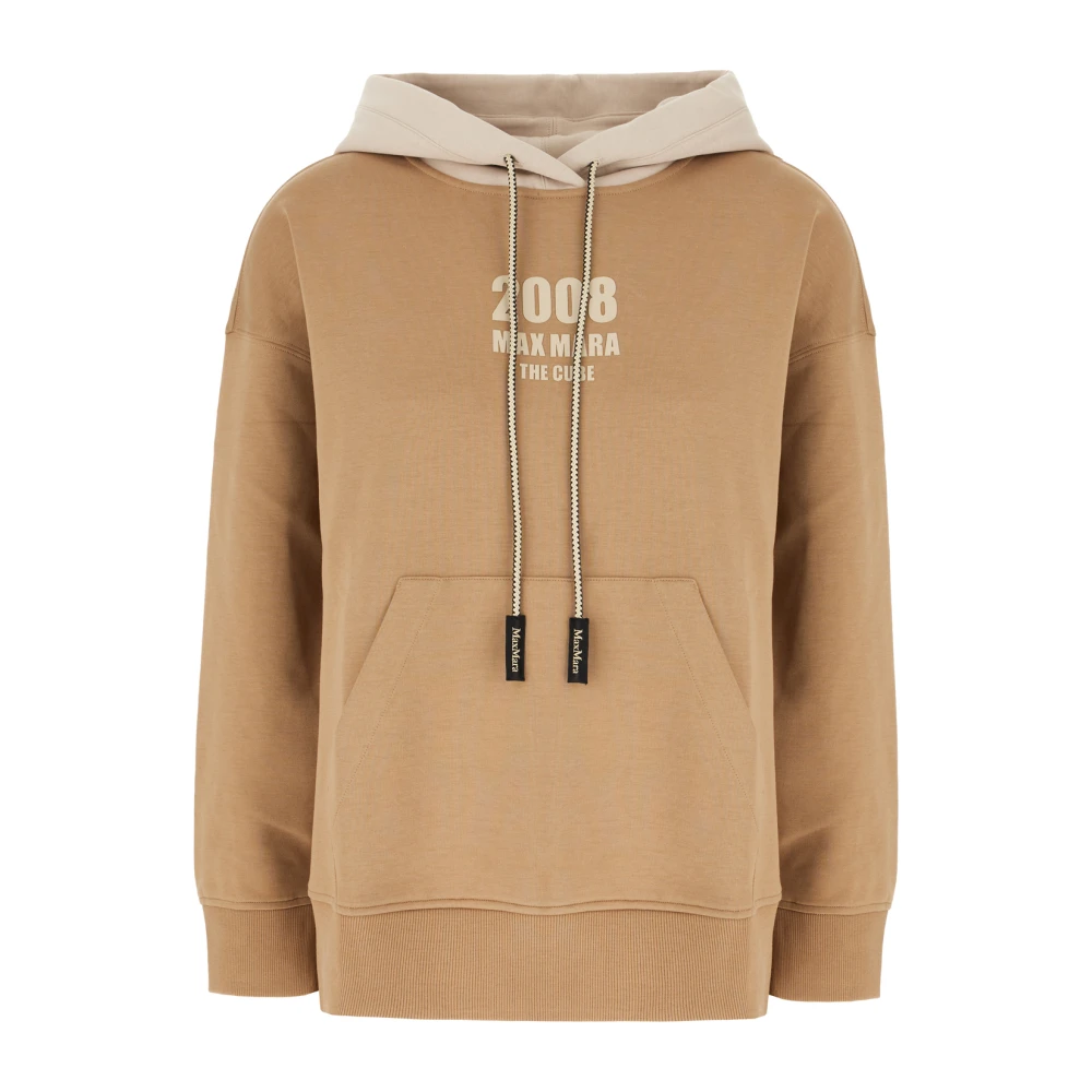 Max Mara Stijlvolle Sweatshirts voor een Trendy Look Brown Dames