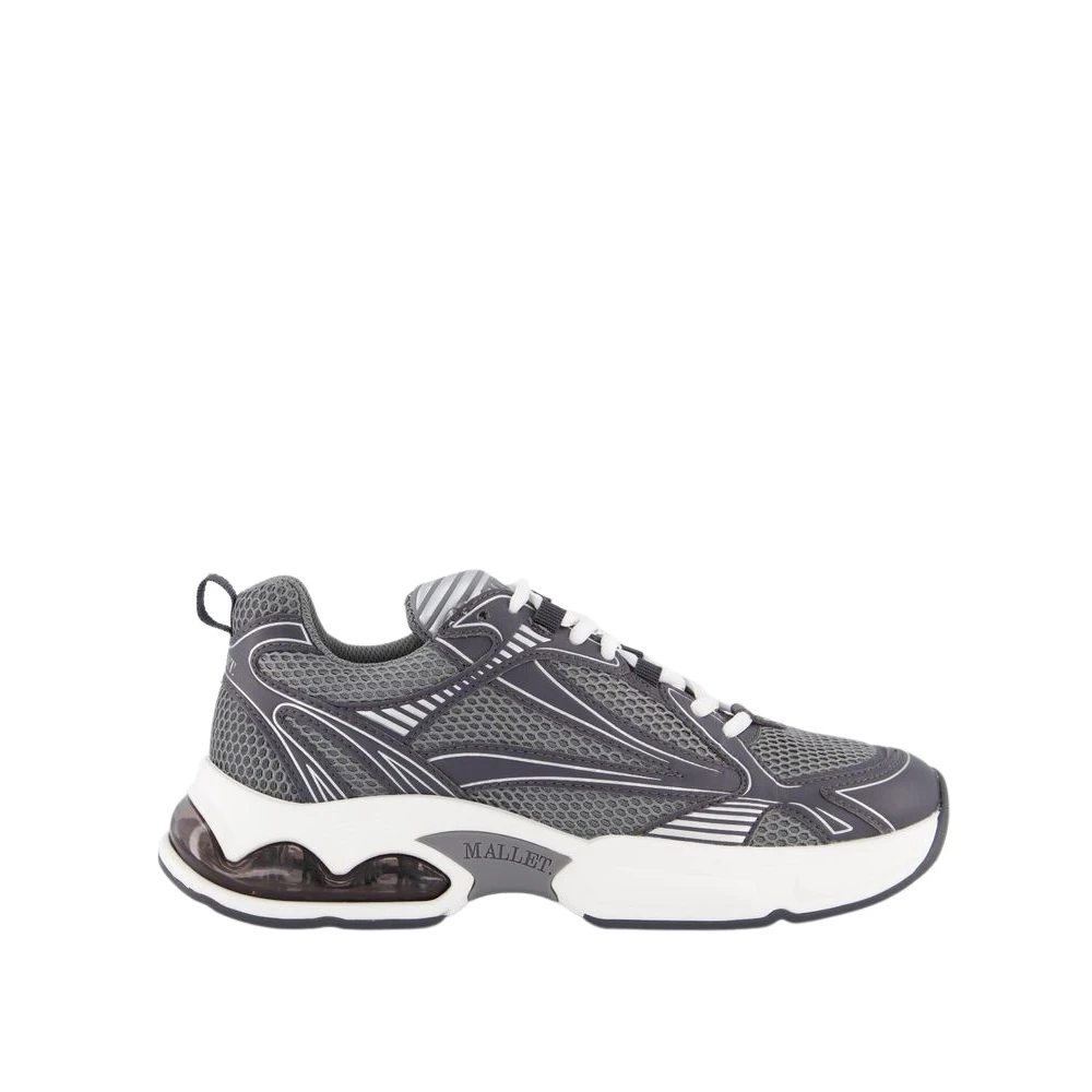 Mallet London Heren Jupiter Stijlvol Shirt Heren Schoenen Grijs