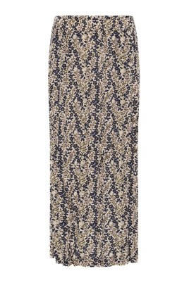 cactus-flower-print-long-skirt