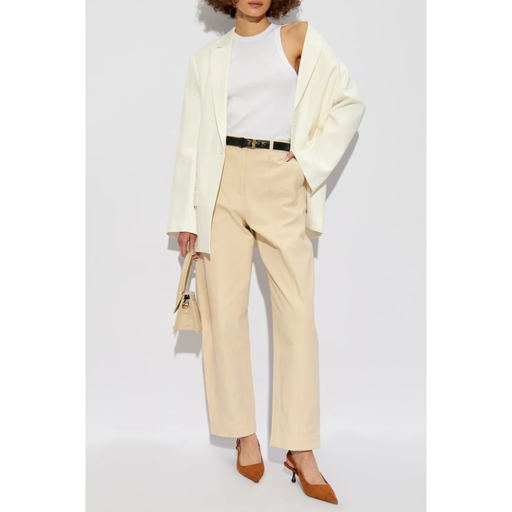 Samsøe Saddie Broek Beige Dames