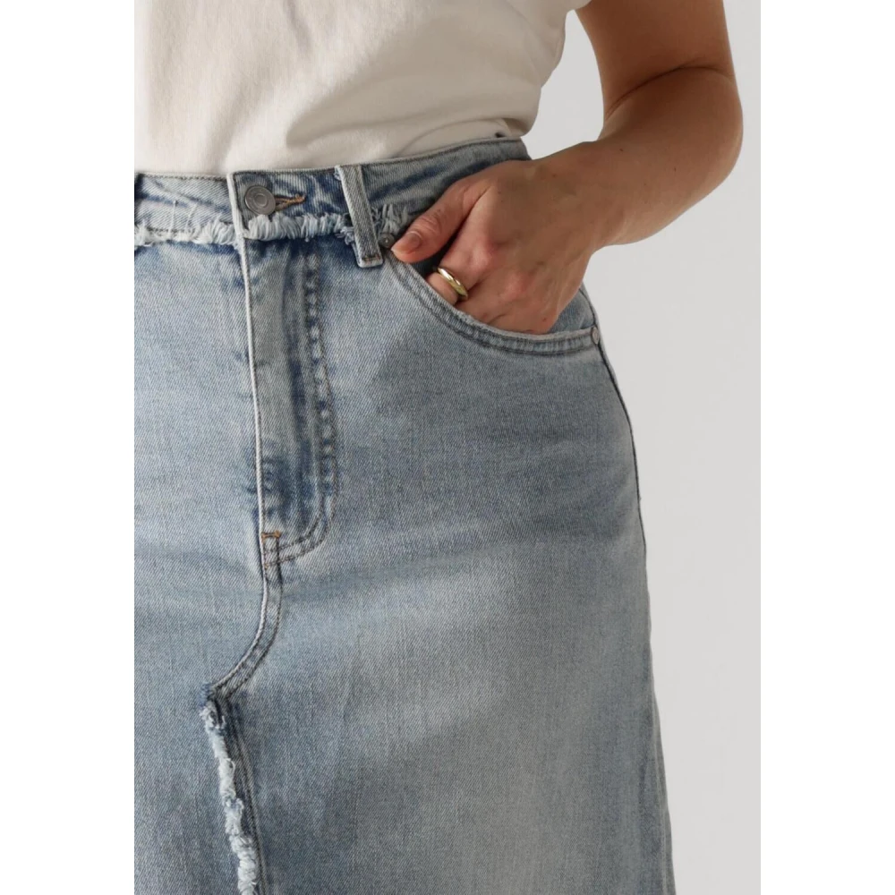 Circle of Trust Blauwe Denim Rok Blue Dames