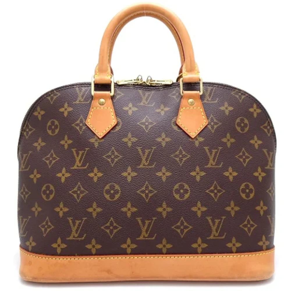 Louis Vuitton Vintage Pre-owned Canvas handbags Brown Dames