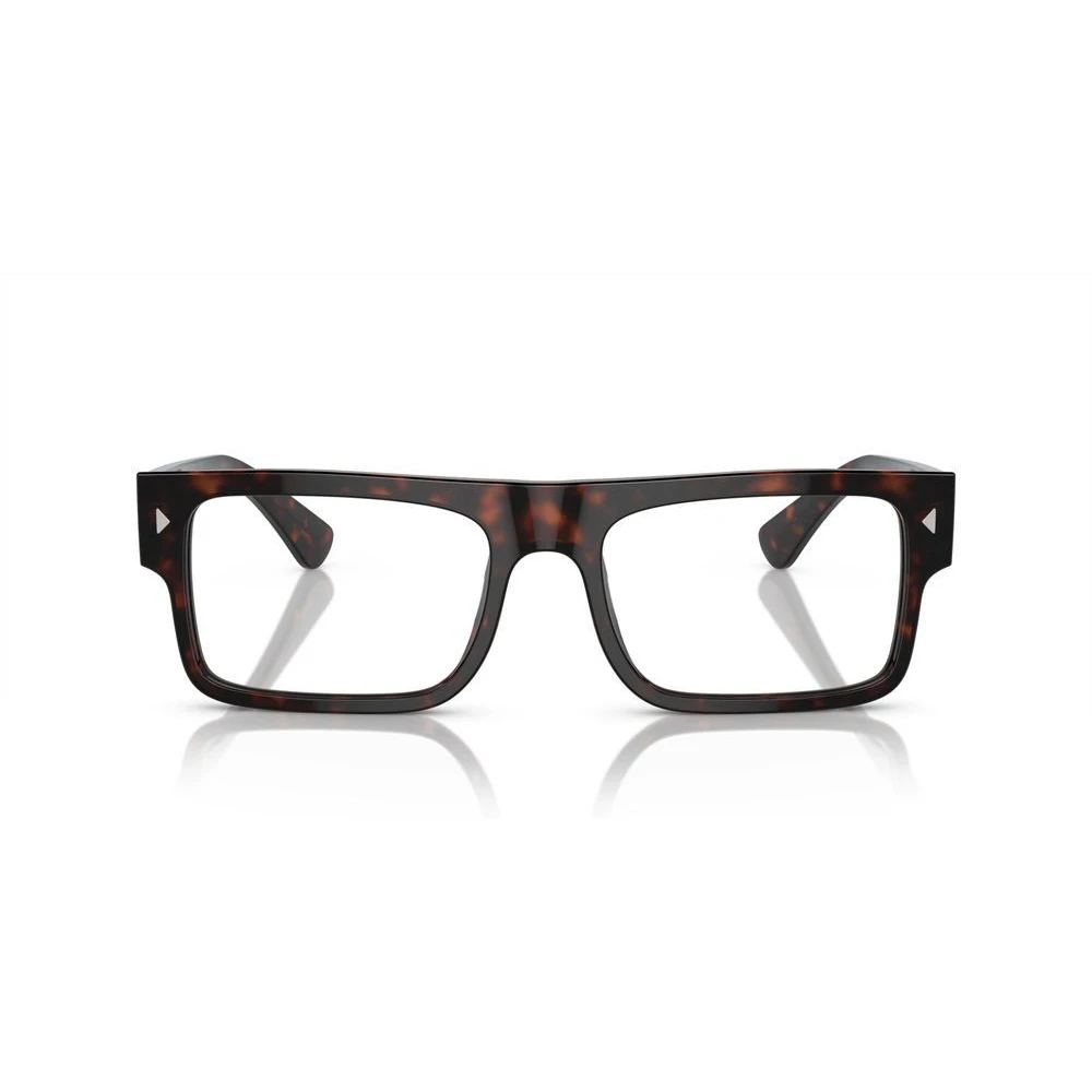 Prada Stijlvolle brilmonturen in Havana kleur Brown Unisex
