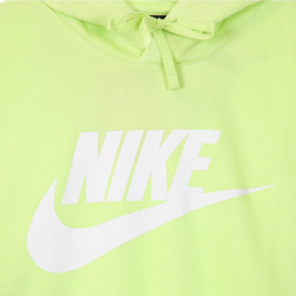 Nike Club Hoodie Pullover Sweatshirt met Lange Mouwen Green Heren