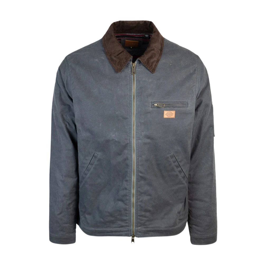 Dickies Grijze Jassen in Klassieke Stijl Gray Heren