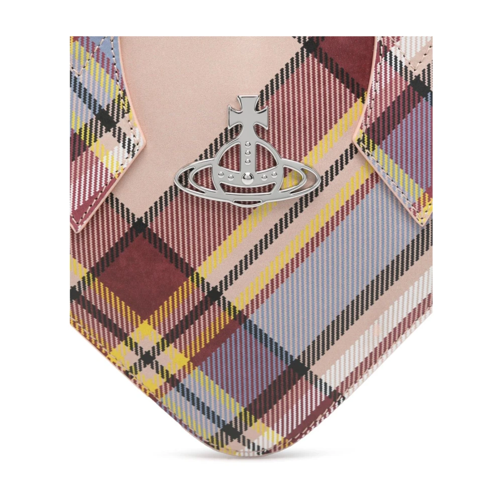 Vivienne Westwood Beige Schoudertas met Rits Multicolor Dames