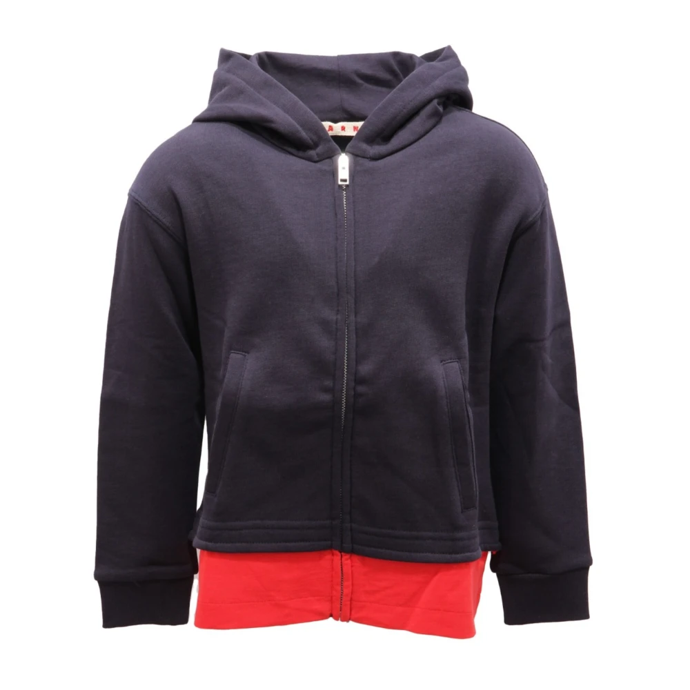 Marni Boys Blue Kids Sweatshirts, 6 Y, Felpa Sweatshirt