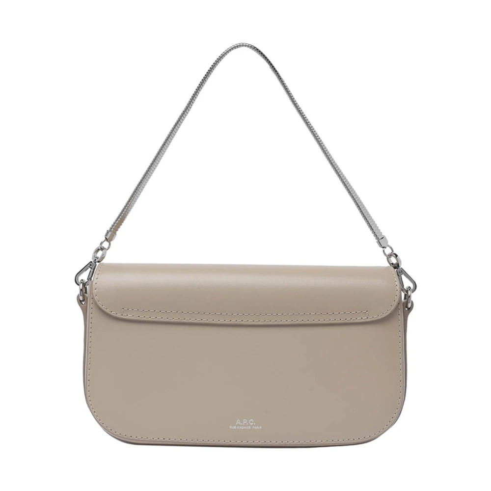 A.p.c. Grace Chain Clutch Beige Dames
