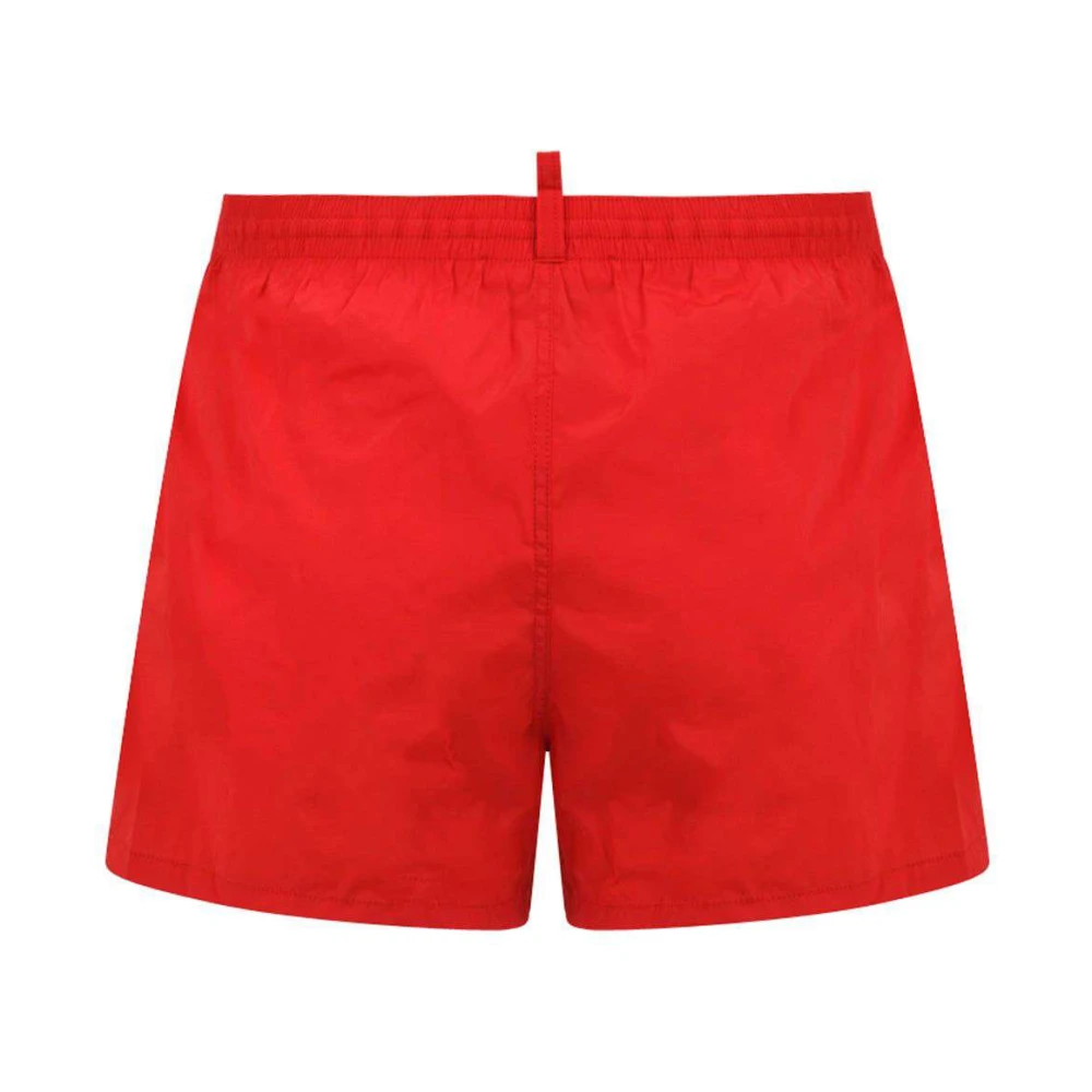 Dsquared2 Midi Boxer Briefs Red Heren