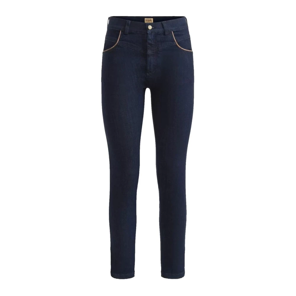 Alviero Martini 1a Classe Slim Fit Denim Jeans Blue Dames