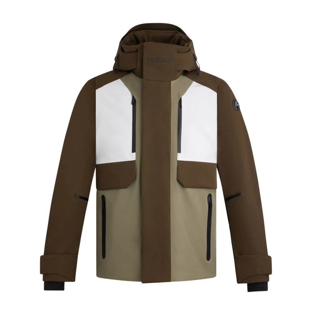 Fusalp Herr Multicolor Jackor L, Polyester, John Ski Jacket