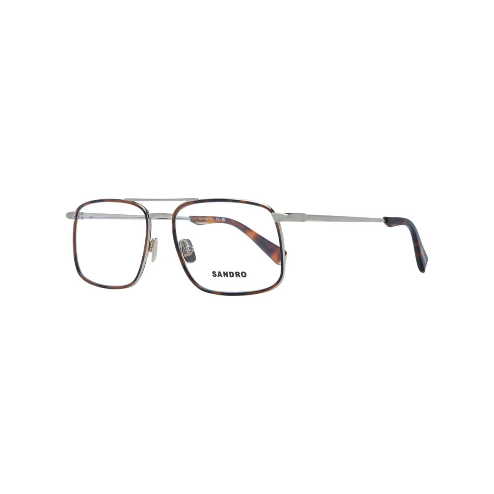 Sandro Men's Brown Aviator Optical Frames - Glasses - One Size - Accessories